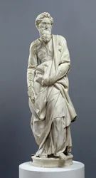 Saint Paul, fra Piccolomini-alteret, 1501-4 (marmor) (se 134172 og 134173)